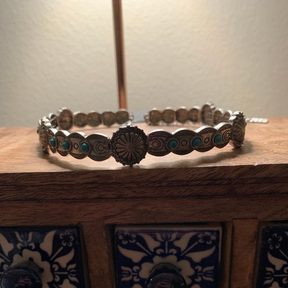 Lulu's western metal choker